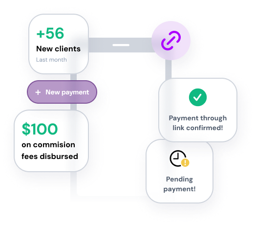 Virtual wallets flow